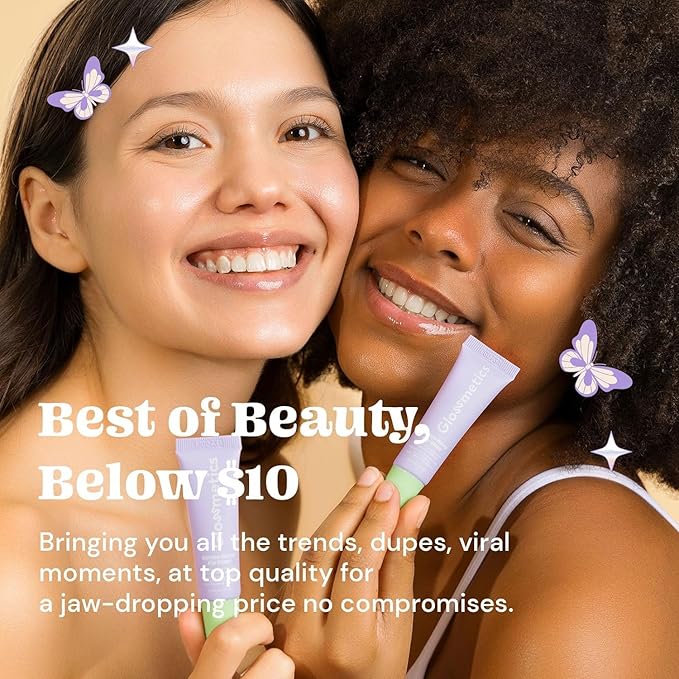 Glossmetics Lychee-Berry Overnight Lip Mask - Hydrating, Moisturizing Lip Balm for Soft, Smooth Lips (Pack of 2)-Velvo Beauty