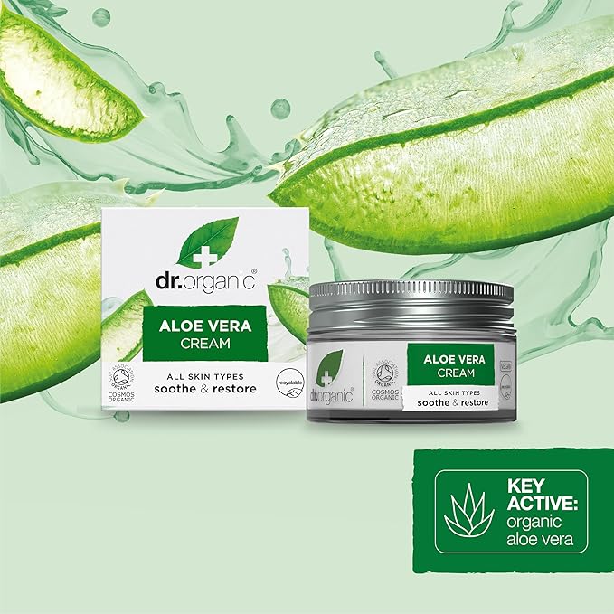 Organic Doctor Organic Aloe Vera Concentrated Cream, 1.7 fl.oz.-Velvo Beauty