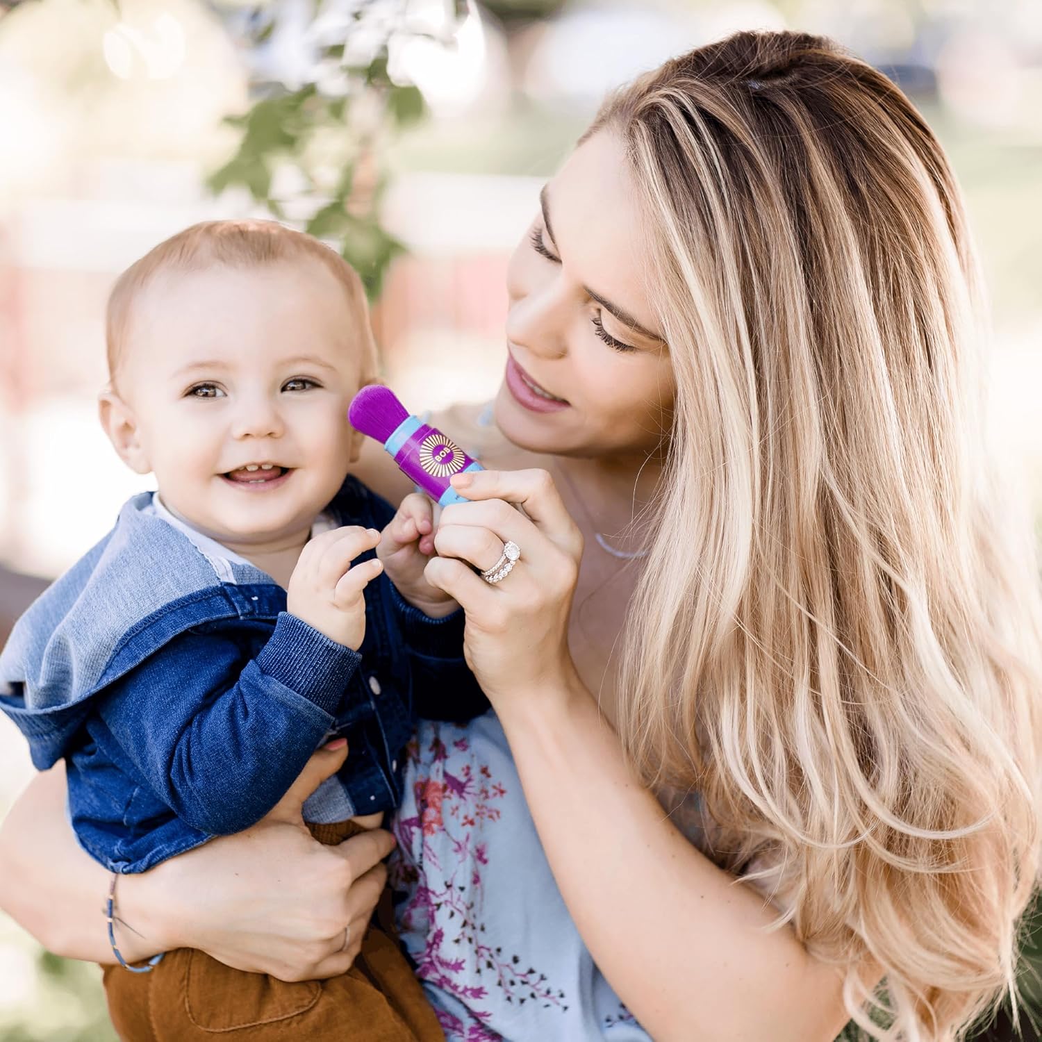 BOB KIDS SPF 30 Brush On Mineral Powder Sunscreen, Broad Spectrum Protection, Water Resistant 80 Mins, Fragrance Free, Easy to Apply for Kids & Babies, Mfg in USA-Velvo Beauty