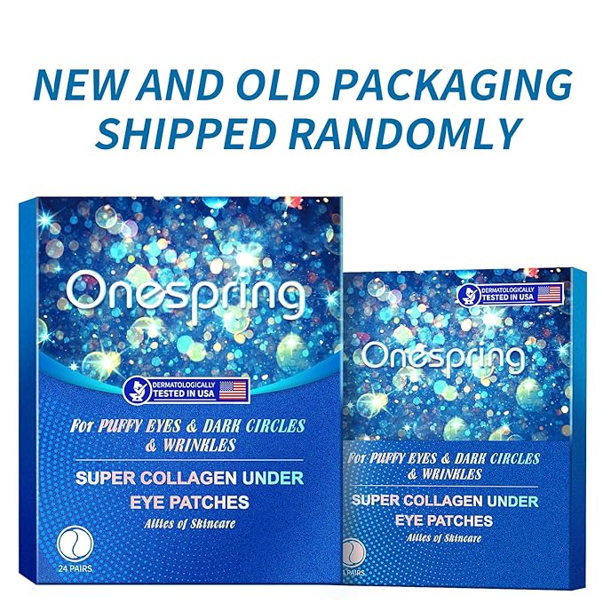 Eye Gel Pads (24 Pairs) - Under Eye Patches for Puffy Eyes, Wrinkles, Dark Circles, Natural Collagen Eye Gels, Under Eye Mask Patches for Face to Soothe Puffiness, Eye Bags-Velvo Beauty