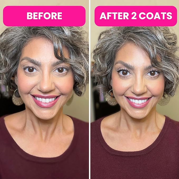 PrimeLash Mascara for Older Women – Volumizing, Incredible Length in 2 Coats – Long-Stay, Zero Clumps, Hypoallergenic (Blue)-Velvo Beauty