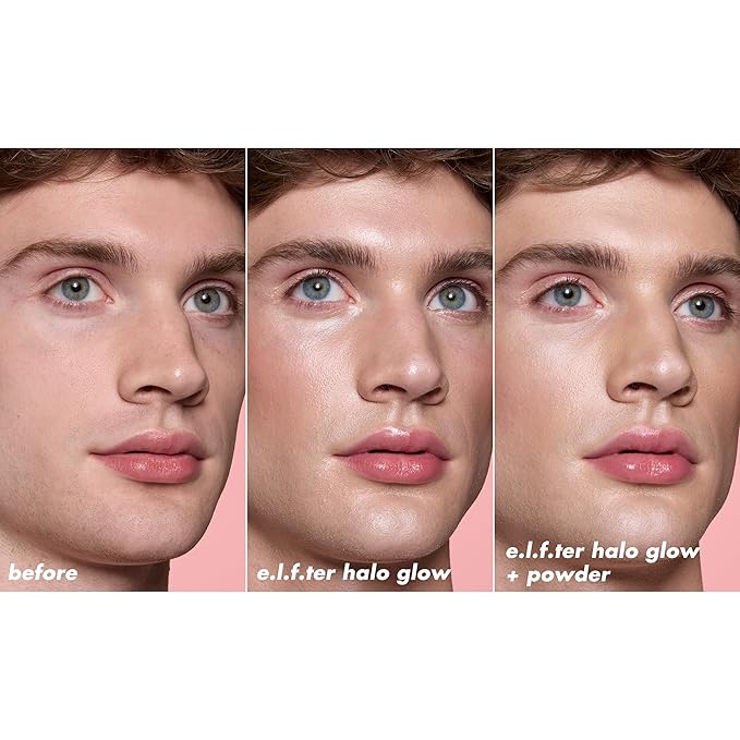 e.l.f. Halo Glow Powder Filter, Ultra-fine Finishing Powder, Smooths The Look of Pores & Fine Lines, Creates A Soft-Focus Glow, Vegan & Cruelty-Free, Fair Warm-Velvo Beauty