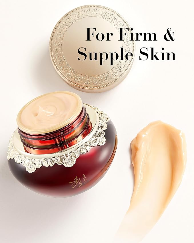 Sooryehan Hyobidam Face Moisturizer for Women. Korean Skin Care (Cream, 1.7fl oz) - Korean Facial Care. Wrinkle Cream for Women, Night Cream for Face with Wild Ginseng & Snow Fungus.-Velvo Beauty