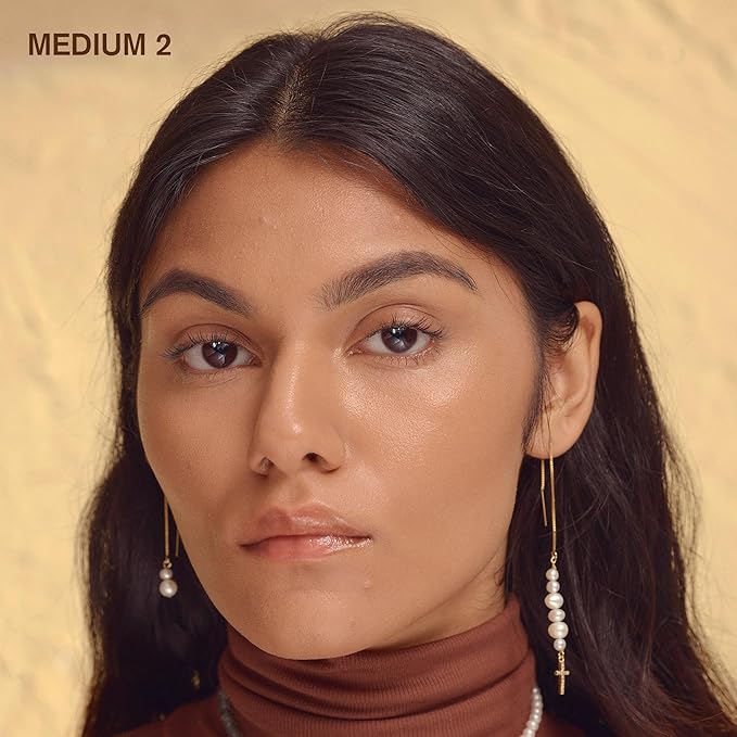 AMI COLÉ Skin-Enhancing Tinted Moisturizer (Medium 2), tinted moisturizer for face, bb cream, skin tint, face makeup-Velvo Beauty