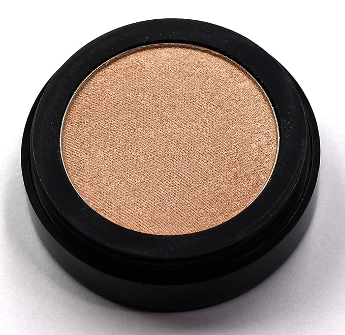 Honey Glow Gold Naked Off White Nude Shimmering Shimmer Pressed Powder Single Vegan Eyeshadow; Talc, Paraben & Cruelty Free-Velvo Beauty