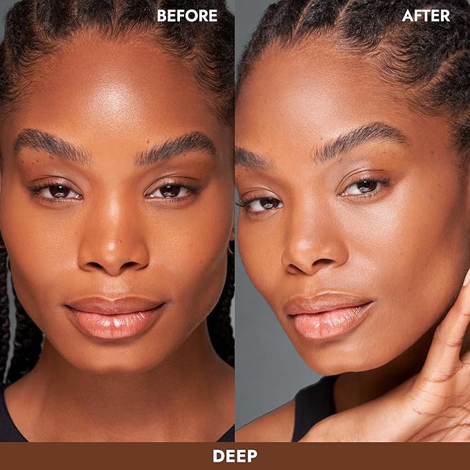 COVER FX Perfect Setting Powder - Shade Deep - Loose Makeup Finishing Powder - Mattify Skin and Lock in Makeup - Blurs Fine Lines - Full Size-Velvo Beauty