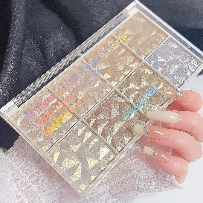 8 Colors Face Body Cheek Diamond Shimmer Highlighter EyeShadow-Velvo Beauty