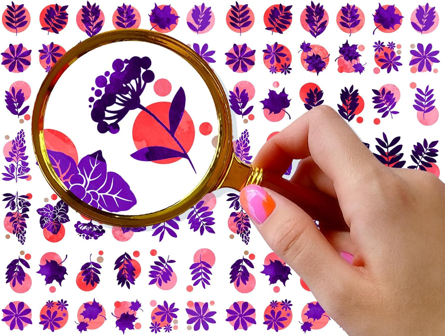 Nail Stickers Decal Transfers (5 Sheets) FLONZNAIL Funny Color Small Leaves Vintage Style-Velvo Beauty