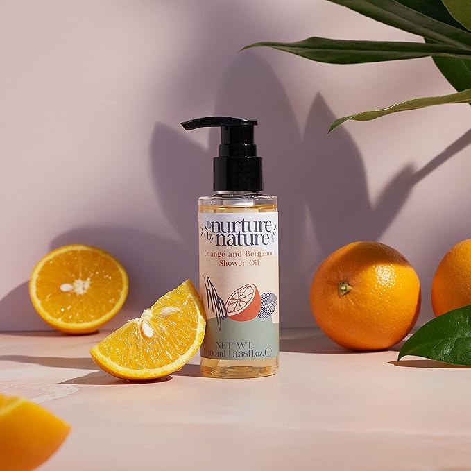 Nurture by Nature's MOMENT FOR MAMA Gift Set, Lavender Pillow Mist, Spa Gift Baskets for Women, 6 Pcs Per Bath Set, Mom Spa Gift Set, Relaxation Kit, Body butter, Shower Oil, Essential Oil Roll on-Velvo Beauty