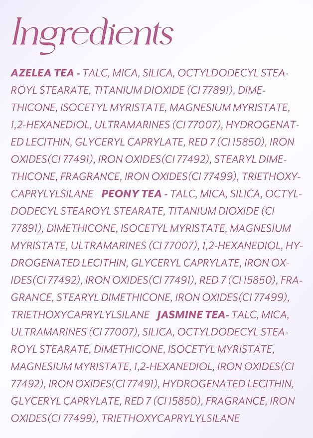 I'm Meme Palette - Afternoon Tea Blusher | Blossom Tea Blended, Cool Tone Blush for Cheek, Soft Pink, Peach, Lavender, 3 Shades Palette, Matte Powder Blush for Face&Cheeks, 0.4oz-Velvo Beauty