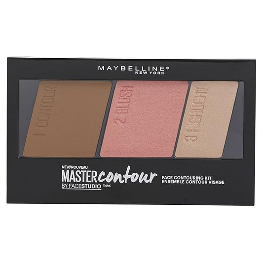 Maybelline Facestudio Master Contour Face Contouring Kit, Medium to Deep, 1 Count-Velvo Beauty