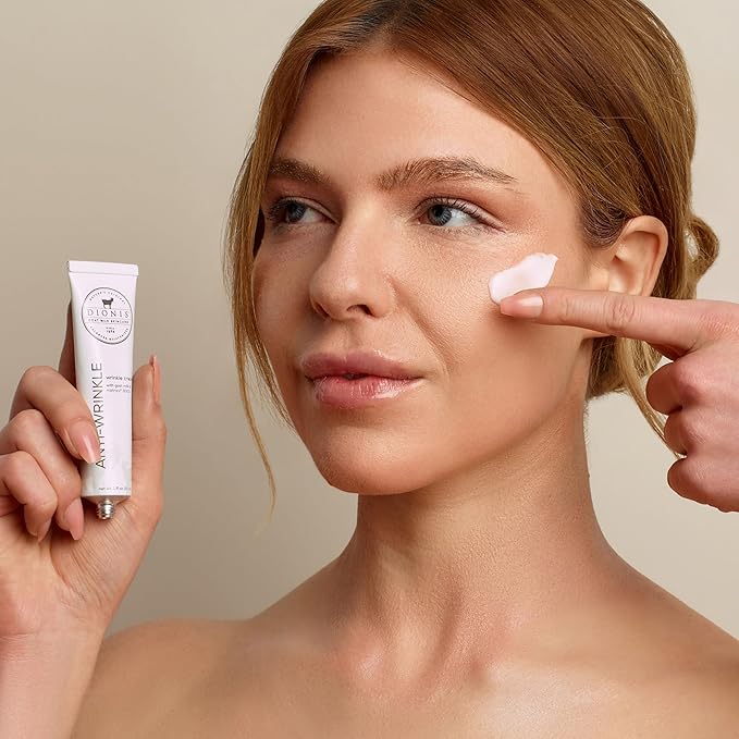 Dionis Goat Milk Skincare 1 fl oz Anti-Wrinkle Cream - Cruelty Free, Paraben Free, For All Skin Types-Velvo Beauty