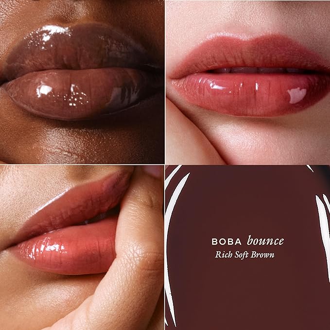 EADEM Le Chouchou Lip Softening Balm, Lip Gloss for Women, Lip Plumper & Lip Mask, Overnight Hydrating & Moisturizing Luxury Lip Balm, 0.5 oz, Boba Bounce-Velvo Beauty