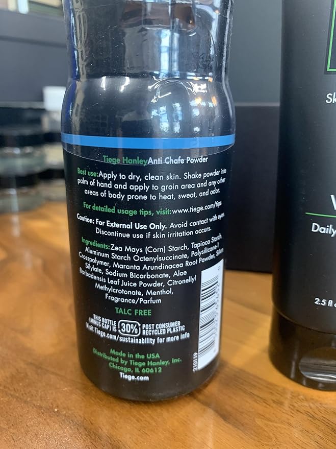 Tiege Hanley Mens Skin Care Gift Box Set, Gold - Men's Skincare Set with Face Wash, AM & PM Moisturizer, Scrub, Clay Mask, Body Wash, Deodorant, Anti Chafe Powder, Scrubber & Dopp Kit-Velvo Beauty