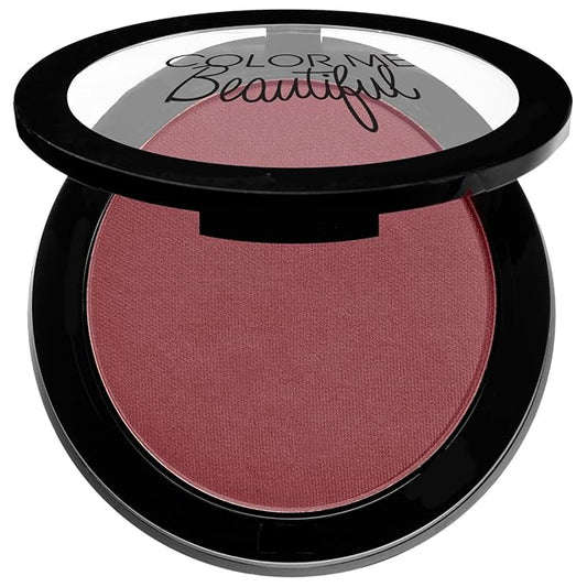 Color Pro Blush by Color Me Beautiful, Pressed Powder Blush with Buildable Coverage, Complexion Enhancing Makeup-Velvo Beauty