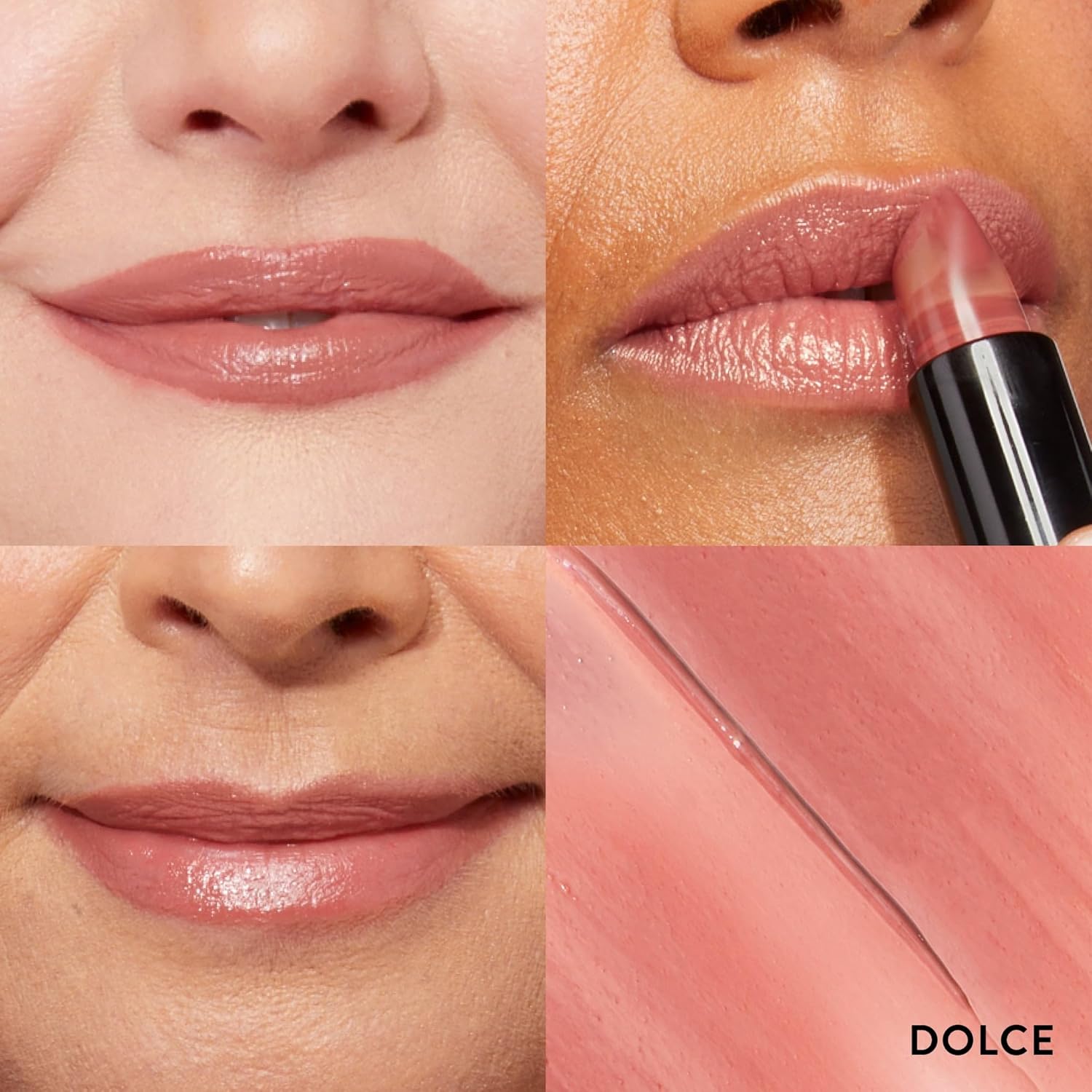 LAURA GELLER NEW YORK Italian Marble Sheer Lipstick - Dolce - Hydrating & Lightweight - Vitamin E & Caster Seed Oil - Cream Finish-Velvo Beauty