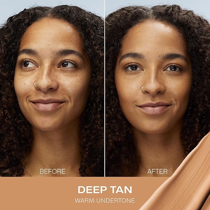 Lumene Color Correcting CC Cream - Lightweight Foundation - Medium Coverage - Redness Reducing Face Makeup for Glowing Complexion - Vegan Formula + Suitable for All Skin Types - Deep Tan (1 fl oz)-Velvo Beauty