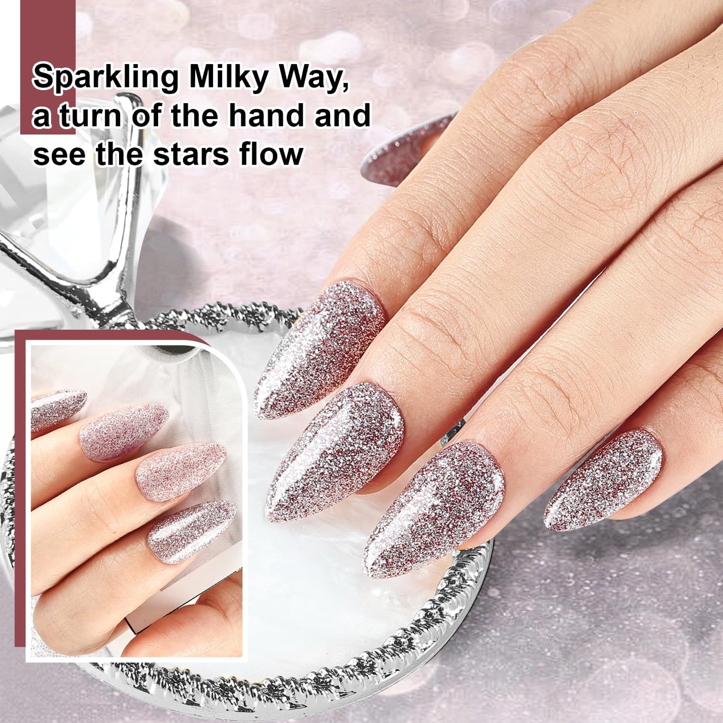 JODSONE 12 Bottles Gel Nail Polish Set with Base Coat and Top Coat Great Holiday Gift for Ladies and Girls-Velvo Beauty