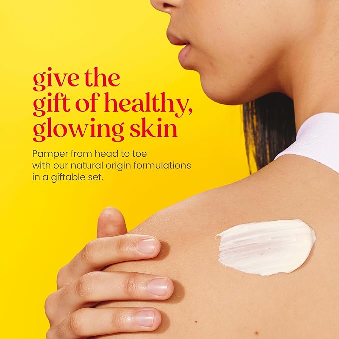 Burt's Bees Back to School Gifts Ideas, 5 Body Care College Dorm Products, Everyday Essentials Set - Original Beeswax Lip Balm, Deep Cleansing Cream, Hand Salve, Body Lotion & Foot Cream, Travel Size-Velvo Beauty