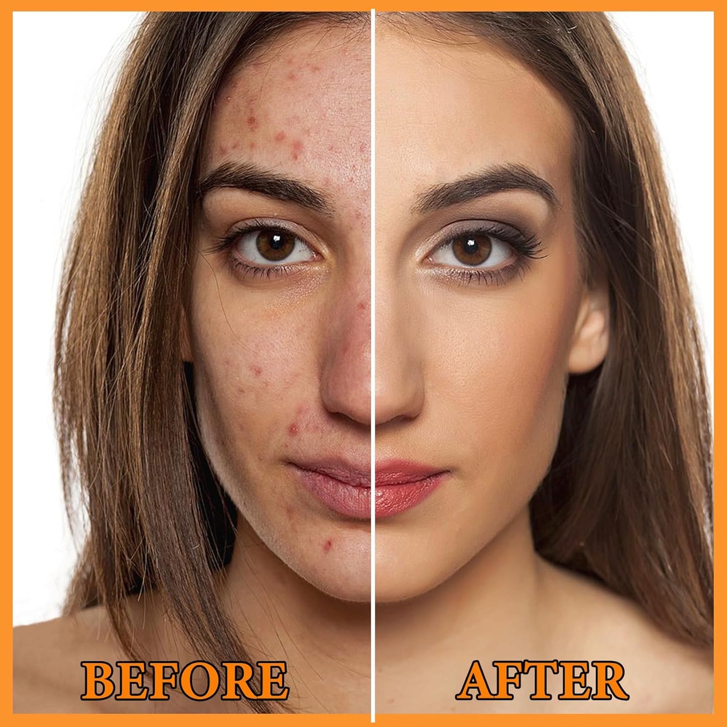 Sunscreen Setting Powder,Warm Change Foundation,Brush Setting Makeup SPF 50 PA++ for All Skin,Moisturizing Loose Face Powder with Sunscreen Brush-Velvo Beauty