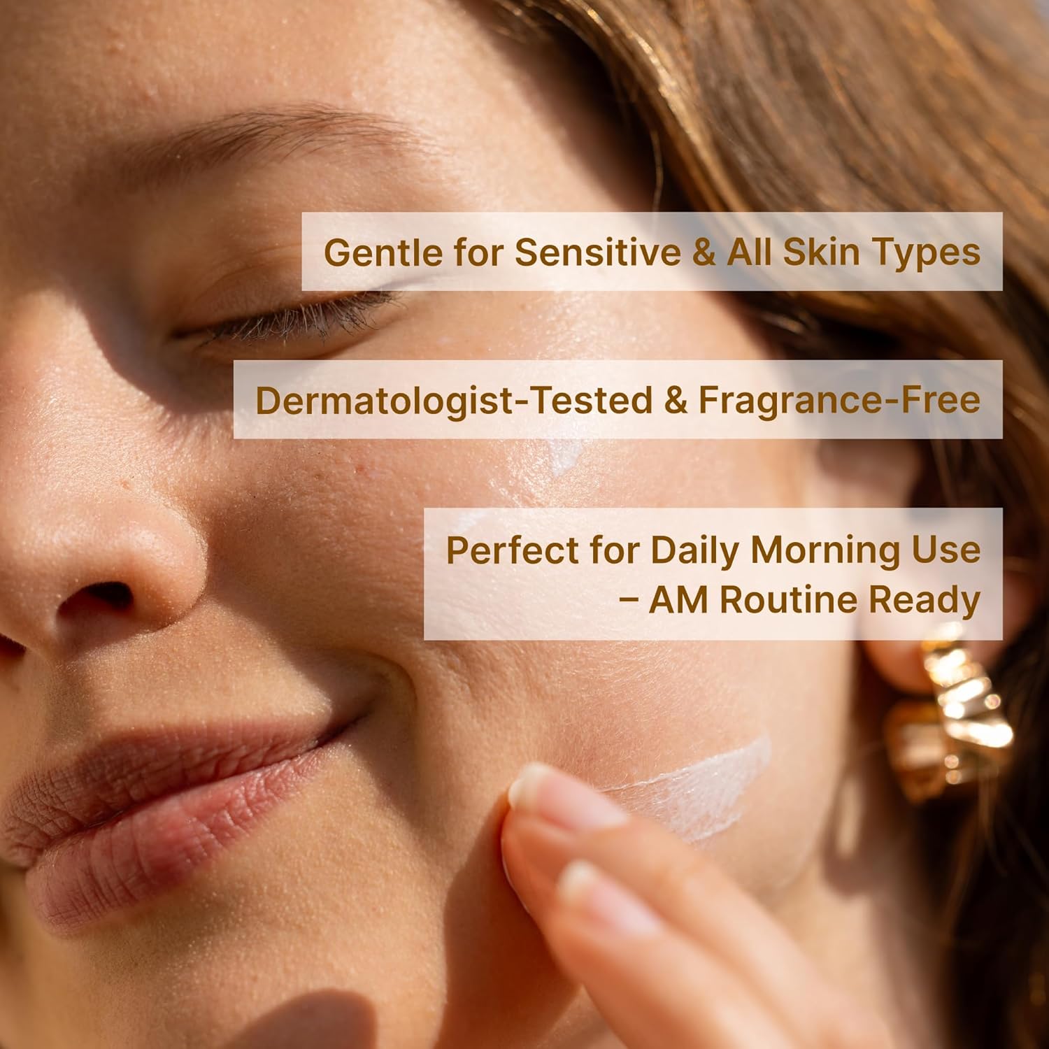 ZincPure Sunmilk SPF 50/PA++++ Broad Spectrum, 100% Mineral Facial Sunscreen, Lightweight Sheer Finish, No White Cast, Fragrance-Free Daily Moisturizer for Sensitive & All Skin Types (40 ml)-Velvo Beauty