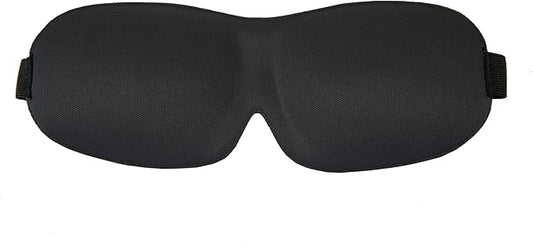 Travelon Eye Mask, Black, 8 x 3-Velvo Beauty