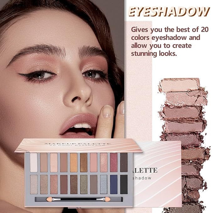 Makeup Set Makeup Kit for Women Full Kit Makeup Sets for Teens Women Gift Eyeshadow Palette Lipgloss Foundation concealer Makeup Kits forTeenager-Velvo Beauty