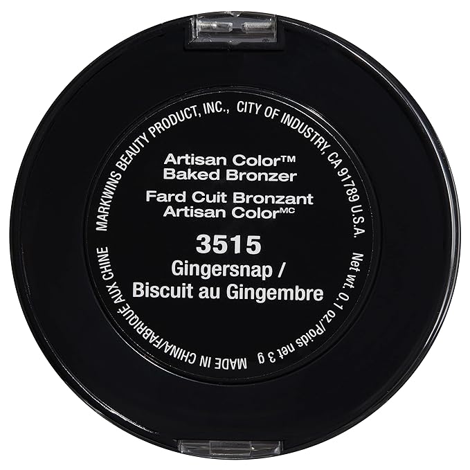 Black Radiance Artisan Color Baked Bronzer, Gingersnap, 0.1 Ounce (Pack of 3)-Velvo Beauty