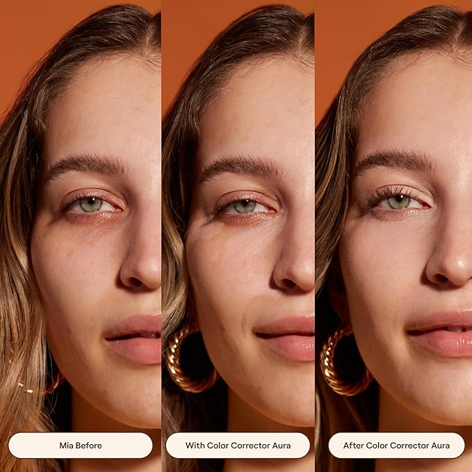 Live Tinted Huestick: All-over Color Corrector Multistick for Brighter, Balanced Skin, Works on Lips, Cheeks, And Eyes, Vitamins C+E Soothes, Heals & Nourishes Damaged Skin - Aura 3g / 0.1oz-Velvo Beauty