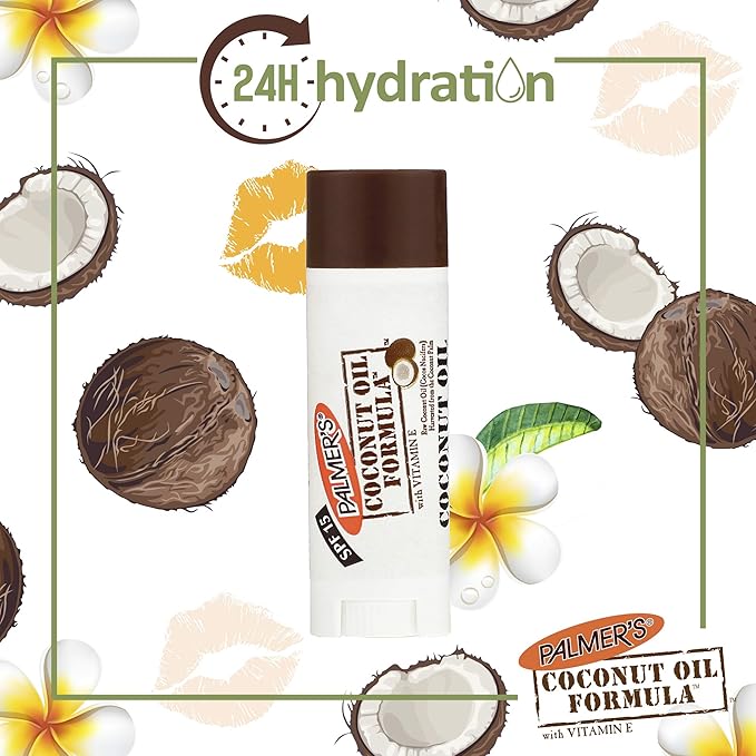 Palmer's Coconut Oil Formula Lip Balm with SPF 15, 0.15 Ounce-Velvo Beauty