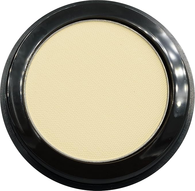 Banana Creme Matte Yellow Gold Opaque Beige Pressed Powder Single Vegan Eyeshadow; Talc, Paraben & Cruelty Free-Velvo Beauty