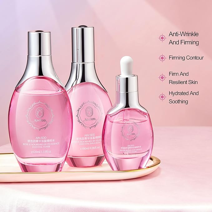 Hyaluronic Acid Anti Aging Skin Care Set Daily Skincare Kit For Women Gift Set 7 Pieces Women Beauty Set-Velvo Beauty