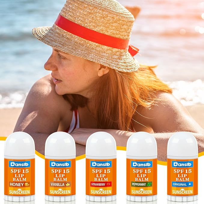 75 Pcs Mini Sunscreen Lip Balms Bulk SPF 15 Lip Balm Sticks Lip Balm Favors with Sunscreen Employee Staff Appreciation Gifts Bulk Team Coworkers Christmas Gifts for Outdoor Travel Beach-Velvo Beauty