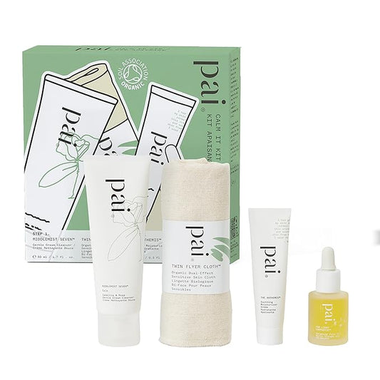 Pai Skincare - Organic 3-Step Calm It Kit For A Soothed Complexion | Natural, Vegan, Sensitive Skincare-Velvo Beauty
