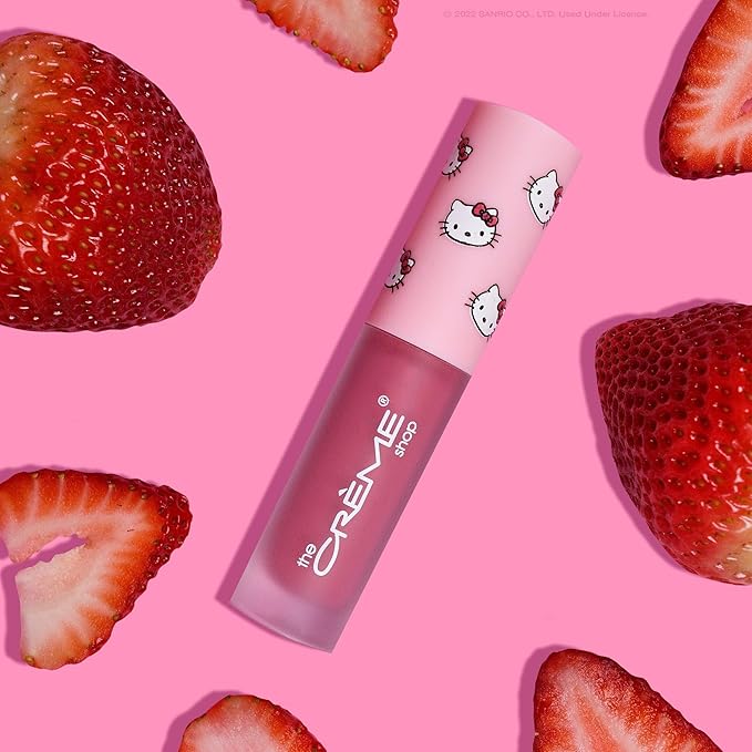 The Crème Shop x Sanrio Hello Kitty Collection: Ultimate Lip Elixir - Kawaii Kiss Lip Oil Set with Nourishing Ingredients - Perfect for Hydration, Shine, and a Hint of Tint (Set of 4)-Velvo Beauty