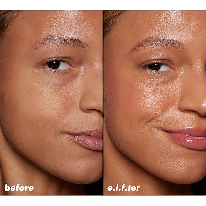 e.l.f. Halo Glow Skin Tint SPF 50, Tinted Moisturizer For Light, Buildable Coverage, Creates A Natural Glow, Vegan & Cruelty-Free, 11 Tan Warm-Velvo Beauty