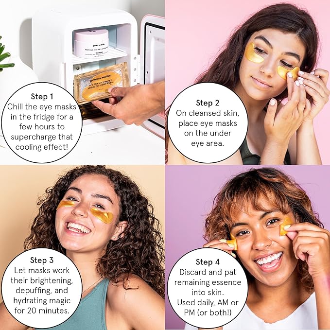 grace & stella Under Eye Mask Variety Pack - 18 Pairs of Under Eye Patches for Dark Circles - With 6 Colors (3 Pairs/Color) - Gel Masks Puffy Eyes for Women - Vegan Cruelty Free Bridesmaid Gifts-Velvo Beauty