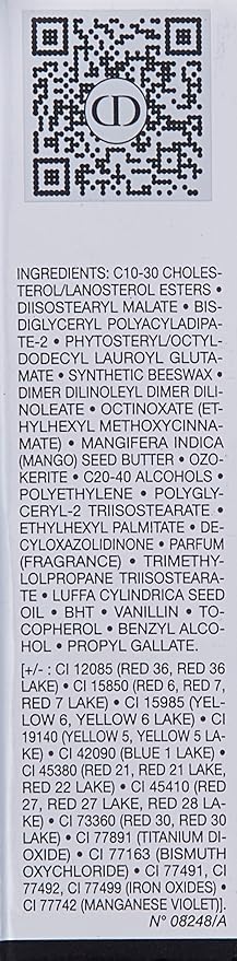 Dior Christian Dior Addict Glow Color Awakening Lip Balm SPF 10, No. 004 Coral, 0.12 Ounce-Velvo Beauty