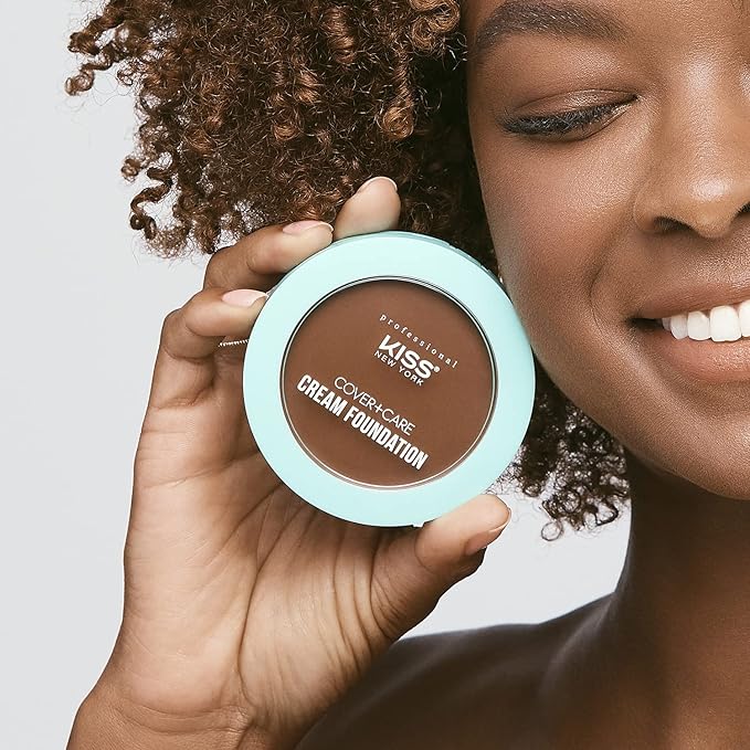 KISS Cover+Care Acne Control Cream Foundation (Coconut)-Velvo Beauty