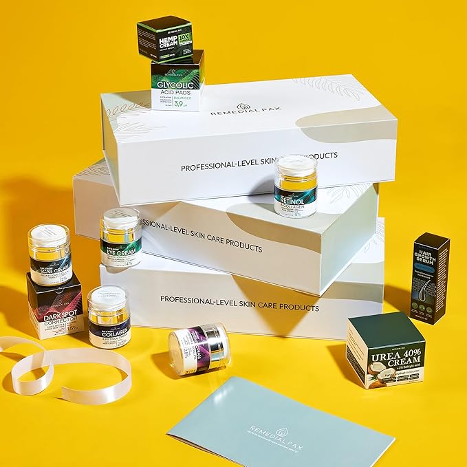 Skincare Gift Set, 10 Anti-Aging Beauty Products for Women & Men, Facial Creams & Moisturizers, Hair Growth Serum, & Hemp Cream, for Hair, Neck, Dark Spots, Scars, Dark Circles, & Dry Skin-Velvo Beauty