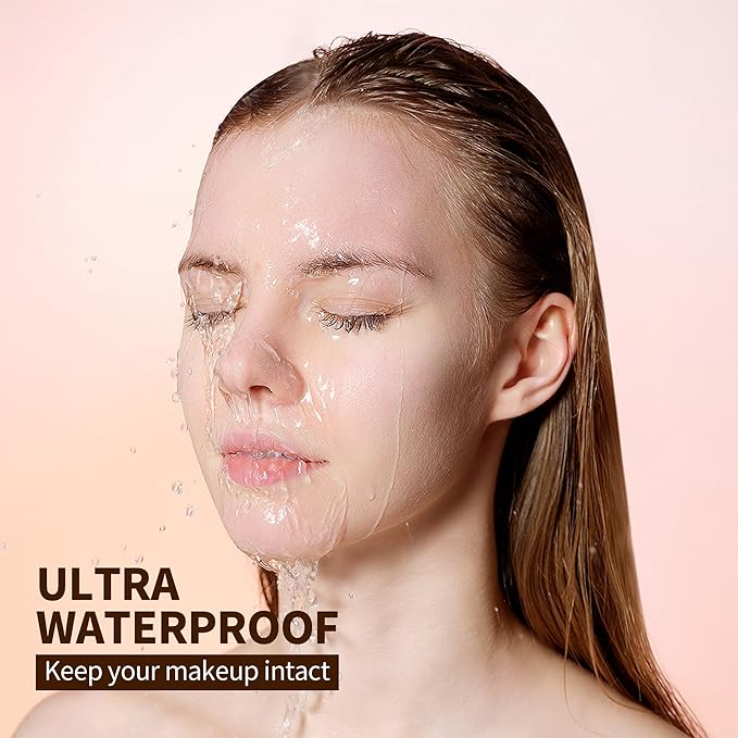 FV Full Coverage Liquid Foundation, Lightweight & Concealing, Long Lasting Matte Foundation Makeup with Flawless Finish, Oil Control Waterproof Foundation for Oily Skin (Toffee Matte)-Velvo Beauty