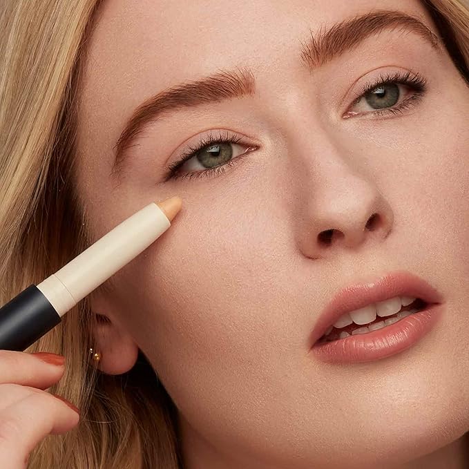 Trestique Concealer Crayon, Refillable Makeup Concealer With Built-In Blending Sponge, Sustainable Under Eye Concealer, Clean Beauty Concealer Makeup-Velvo Beauty