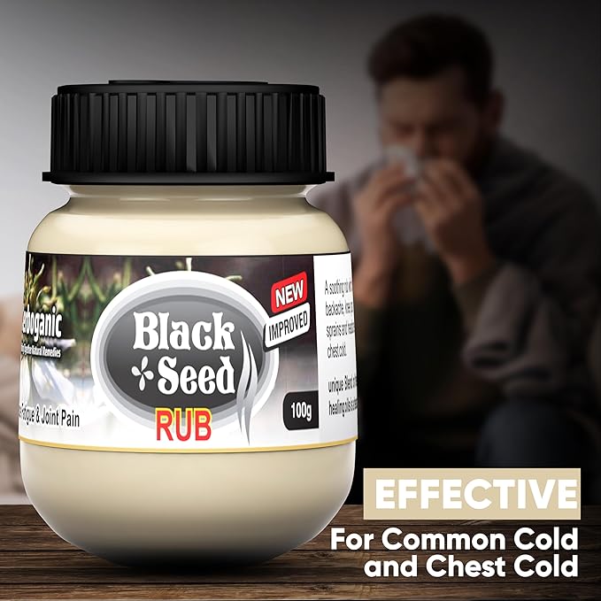 Black Seed Rub | Infused with Soothing Properties | Crafted to Provide Comfort to Joints, Muscles, Shoulders and Beyond | 3.5 oz.…-Velvo Beauty