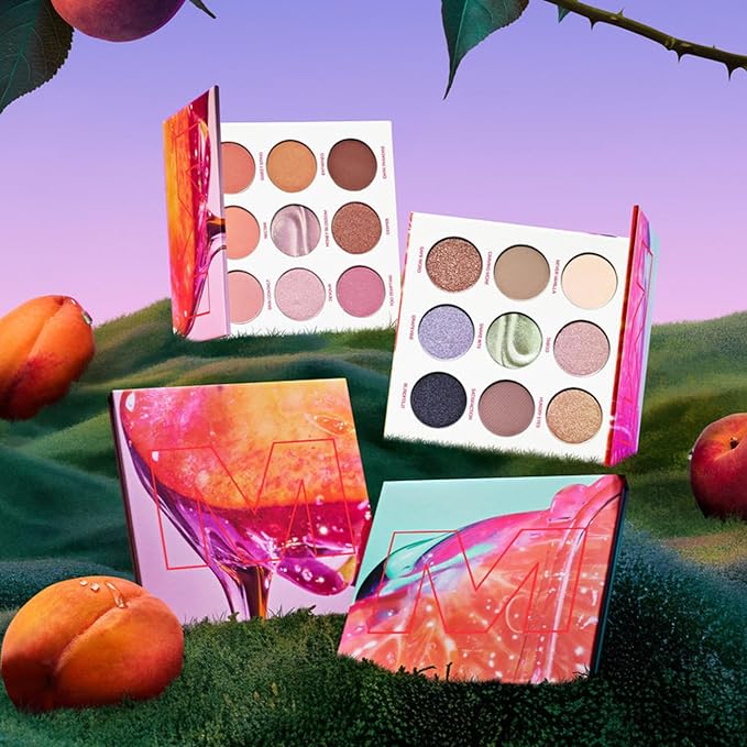 Morphe Pulp Fantasy Artistry Palette - Foil-Effect Eyeshadow Palette with Matte, Shimmer & Foil Finishes - Violet, Rich Taupe & Brown Eyeshadow with Luminous Payoff (0.35 oz)-Velvo Beauty