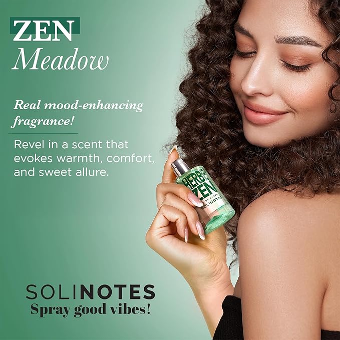 SOLINOTES Zen Meadow Perfume for Women - Eau De Parfum | Delicate Floral and Soothing Scent - Made in France - Vegan - 1.7 fl.oz-Velvo Beauty