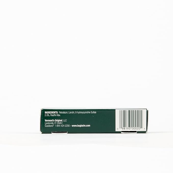 Bag Balm Original Formula Skin Moisturizer 0.33oz Lip Balm Tube-Velvo Beauty