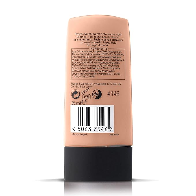 Max Factor Lasting Performance Long Lasting Foundation 101 Ivory Beige-Velvo Beauty