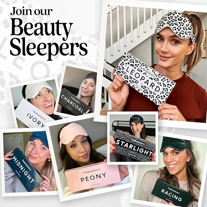 Pure Silk Sleep Mask [100% 6A Mulberry Silk, 22 Momme] Light Blocking Travel Essentials. Eye Masks for Sleeping. Black Oeko-Tex Blindfold. Eye Covers for Men & Women-Velvo Beauty