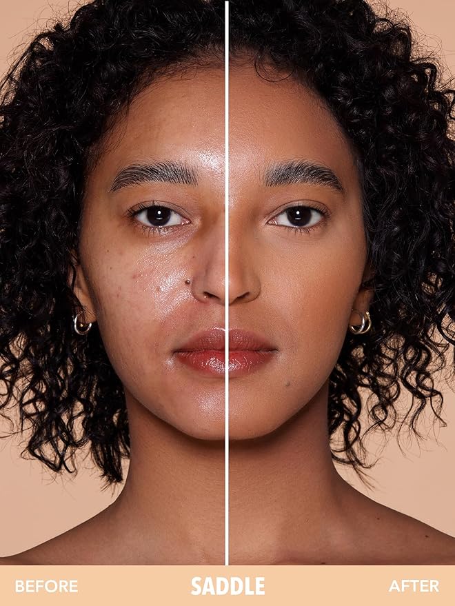 SHEGLAM SKin-Focus Full Coverage Powder Foundation Oil-Control Lightweight Face Pressed Powder Makeup-Saddle-Velvo Beauty