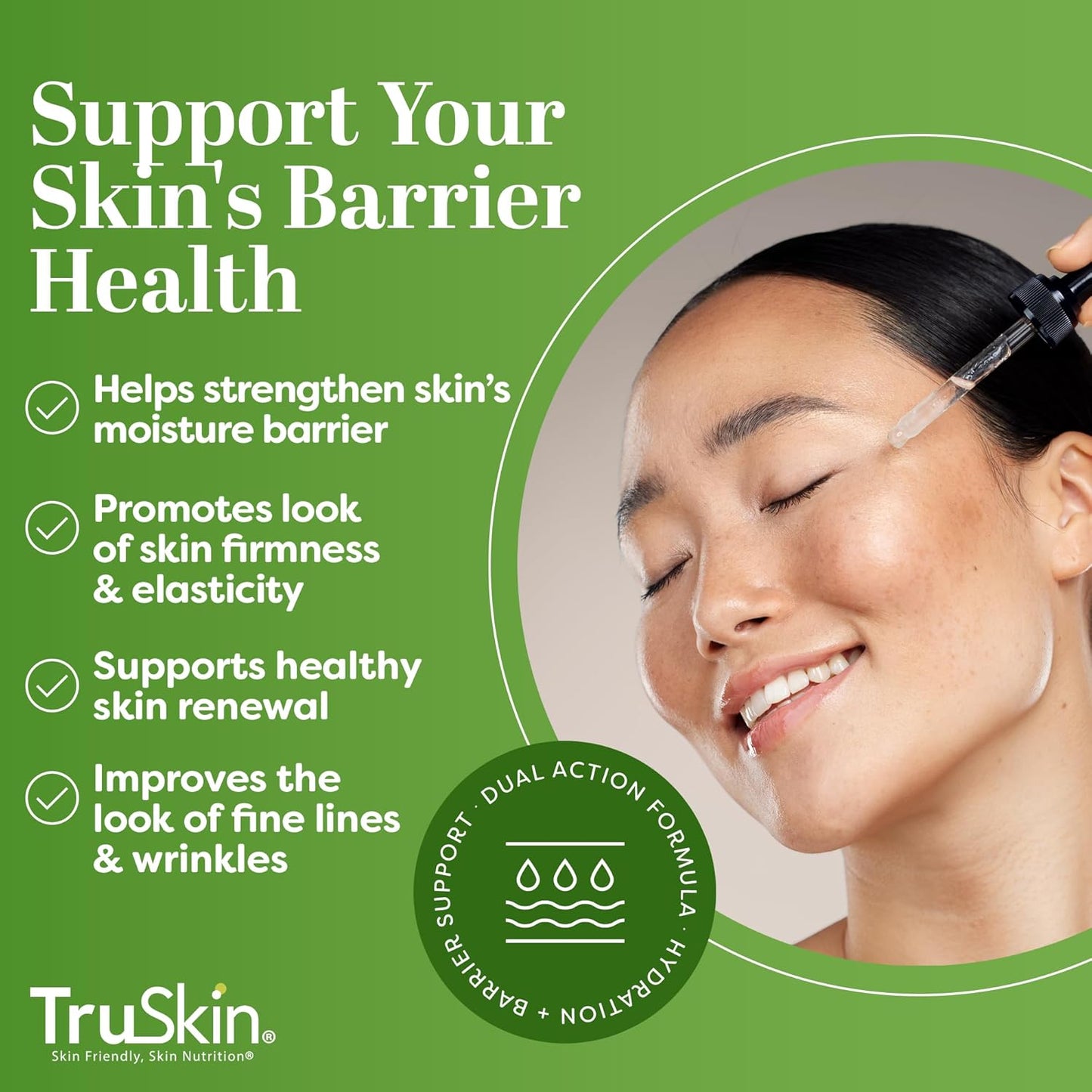 TruSkin Pro Collagen Multi Peptides Serum for Face – Anti Aging Face Serum with TriPeptide-29 & Ceramides – Support Skin’s Natural Collagen & Skin Barrier for Firmer-Looking Skin – 1 fl. Oz-Velvo Beauty